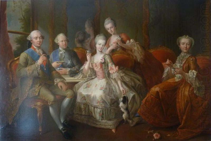 unknow artist The family of the Duke of Penthievre oil painting picture